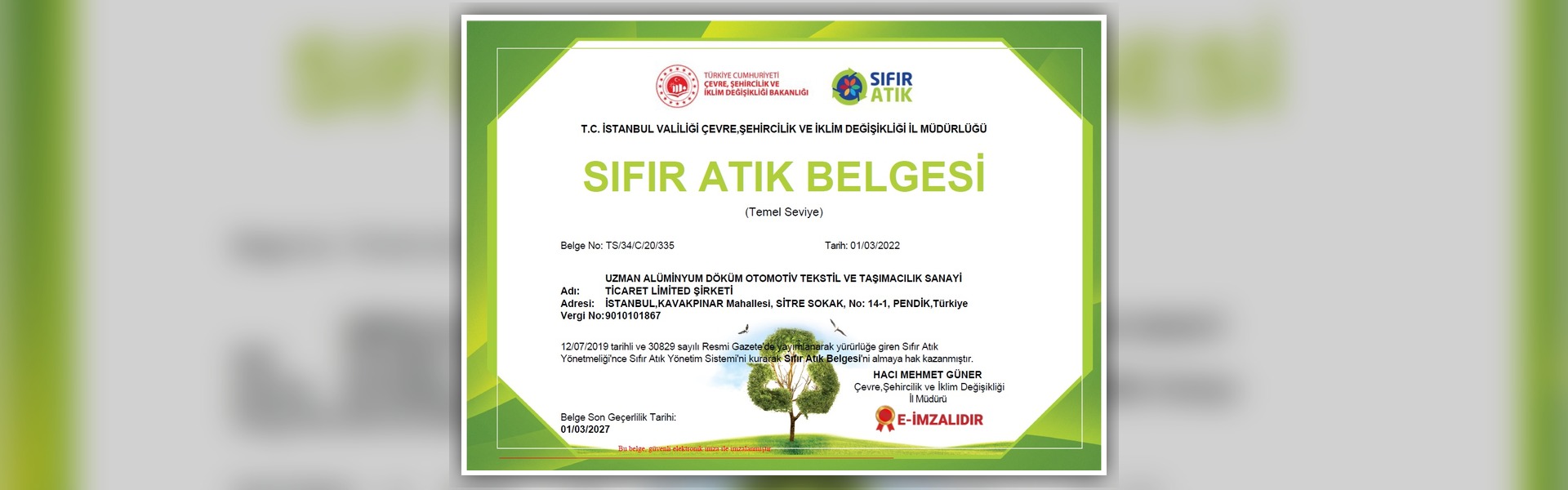 Sıfır Atık Danışmanlığı