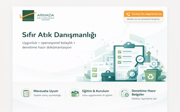 Sıfır Atık Belgesi ve Danışmanlığı | Kurulum, Eğitim, Başvuru | Armada